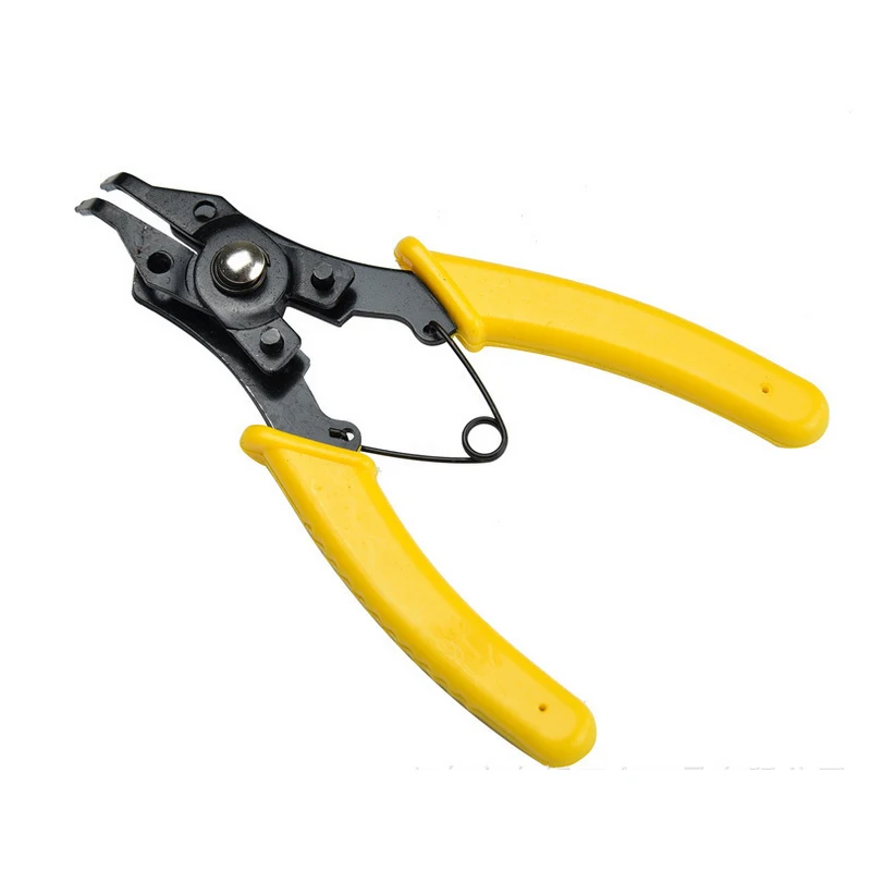 

4 IN 1 Snap Ring Pliers Portable Circlip Pliers Multi Crimp Tool Remover Retaining Circlip Pliers Household Tools 3 Clamp
