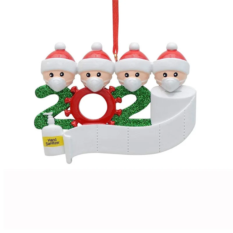 

New Christmas Tree Ornaments Home Festival Decoration Personalized Hanging Pendants Santa Claus Xmas DIY Gift