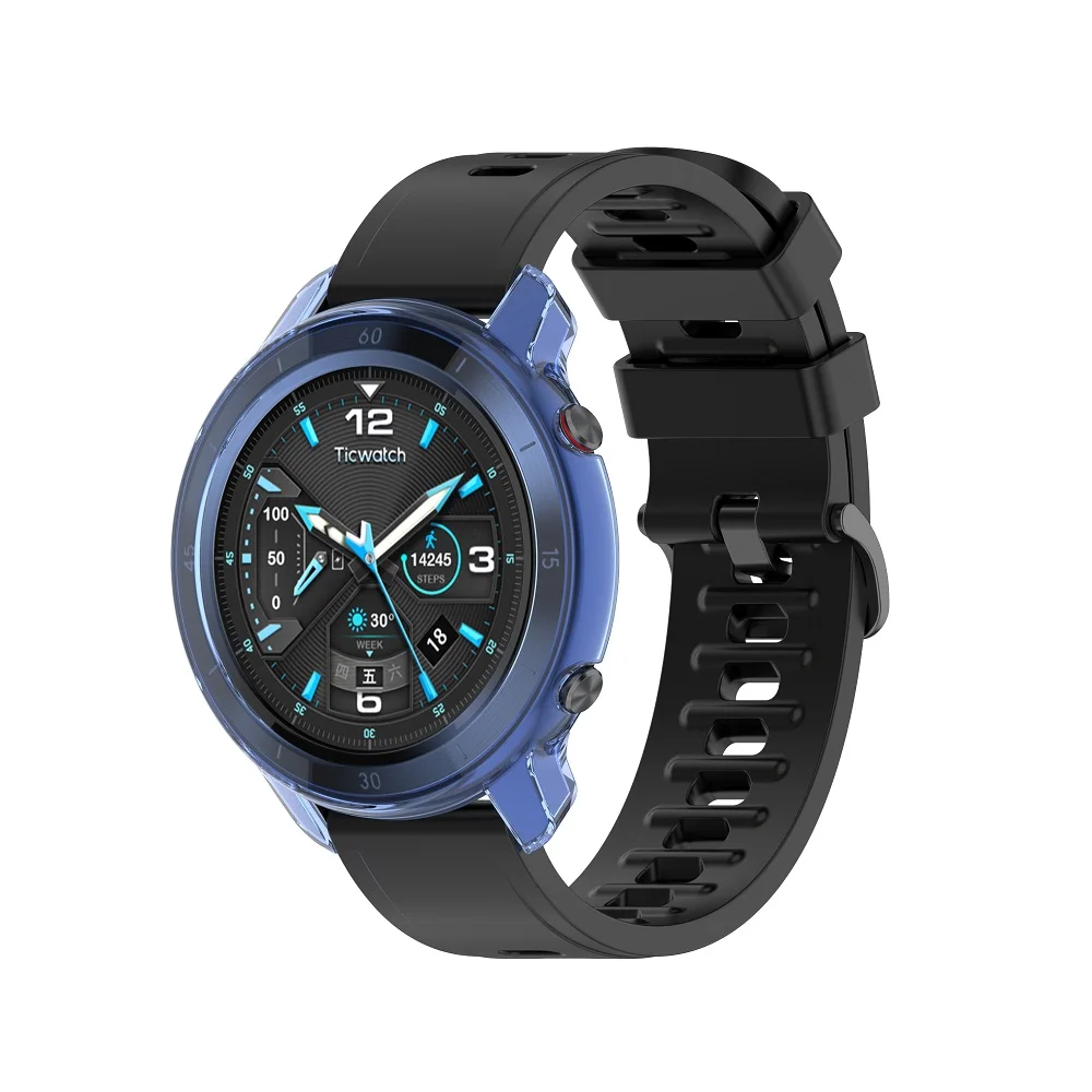 Аксессуары для умных часов защитный чехол Ticwatch GTX защитная рамка экрана бампер из