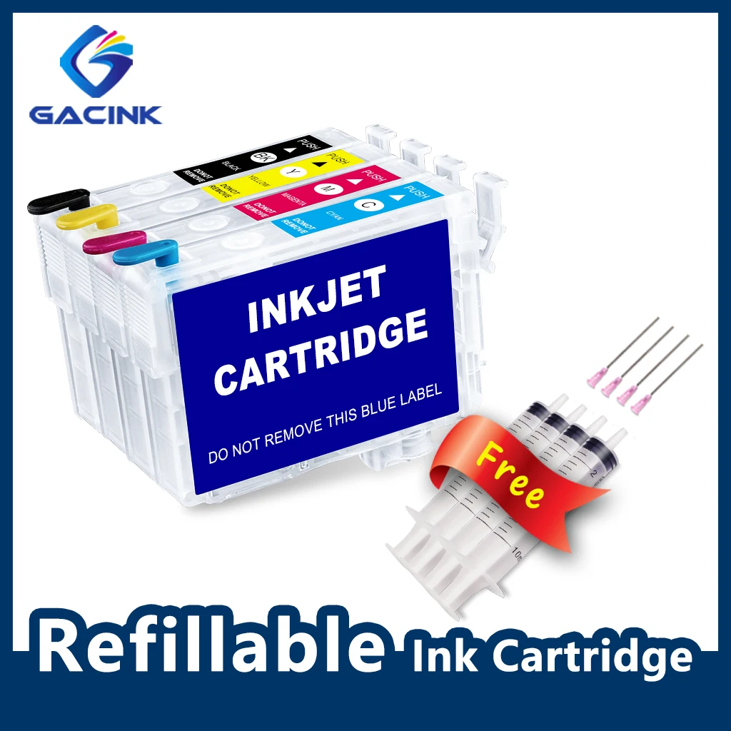 GACINK – cartouche d'encre rechargeable universelle sans puce  pour Epson 603 603XL T03A 212 T212