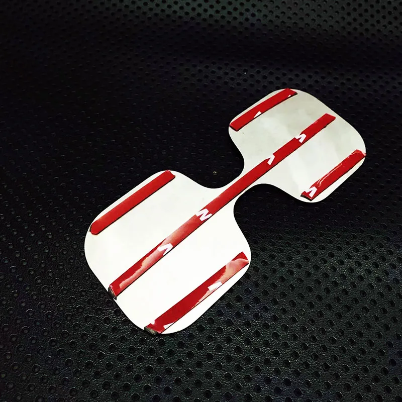 

For Honda CR-V CRV 2017 2018 Stainless steel Car rear water cup mat Panel Cover Trim sticker Car styling accessories1pcs