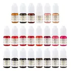 Полуперманентный макияж, чернила для бровей, губ, линия глаз, татуаж, микроблейдинг, пигмент