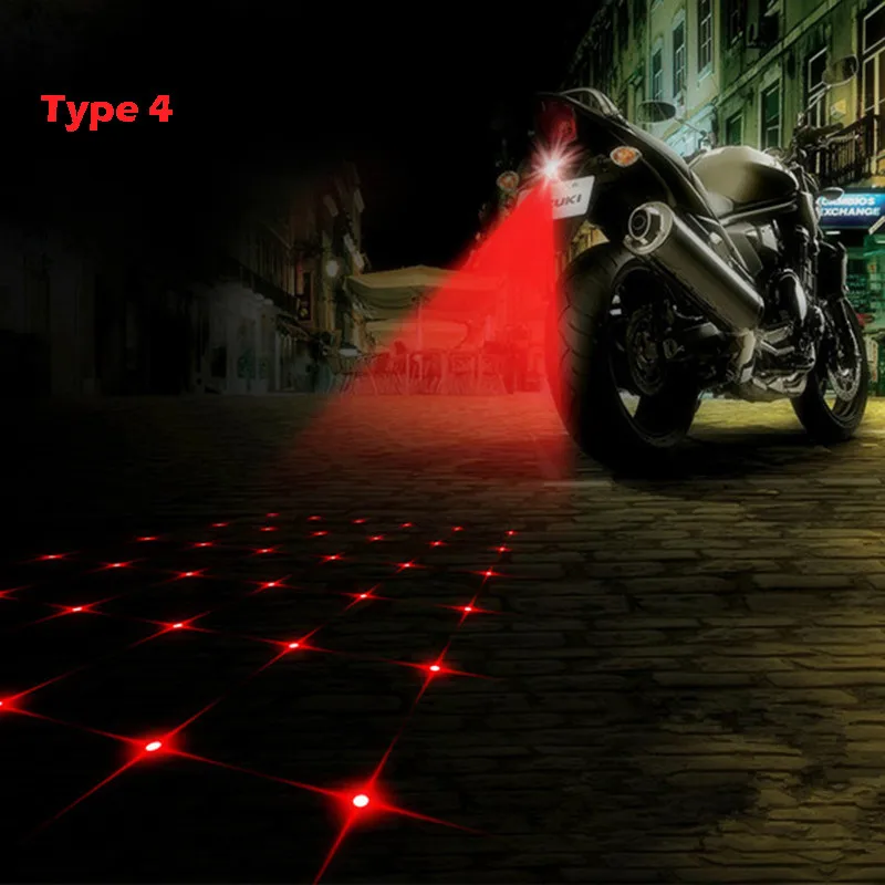 Лазерный Хвост предупреждение водонепроницаемый пыленепроницаемый задний