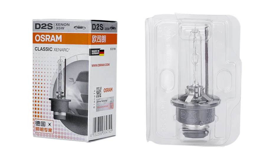 Лампа Ксеноновая OSRAM 4200 к классический XENARC D1S D2S D3S D4S Ксеноновые 35 Вт оригинальная замена лампы ОЕМ 66140CLC 35 Вт PK32D-2 10X1 2F 66240CLC 1 шт