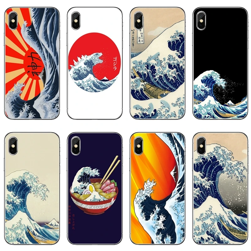 Силиконовый чехол Great Wave off Kanagawa для Xiaomi Mi 9 8 SE Pro A2 Lite 6X 5 4 A3 A1 Note Max Mix 2 3 Pocophone F1 |