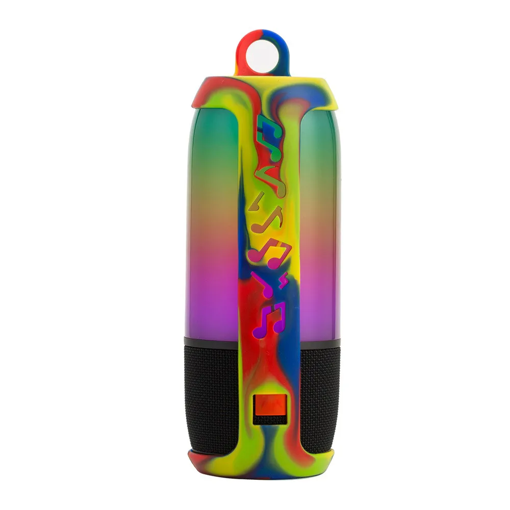 1 шт. модный силиконовый чехол для bluetooth-динамика переносной чехол-карабин JBL Pulse 3 |