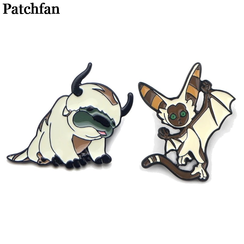 

Patchfan Avatar cartoon momo Zinc tie Pins backpack clothes brooches for men women hat decoration badges medal A2263