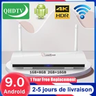 ТВ-приставка Leadcool QHD, Android 9,0, Amlogic S905W, H.265, медиаплеер QHD, Смарт ТВ-приставка 4K HD, 2,4 ГГц, Wi-Fi, 1080P, ТВ-приставка leadcool