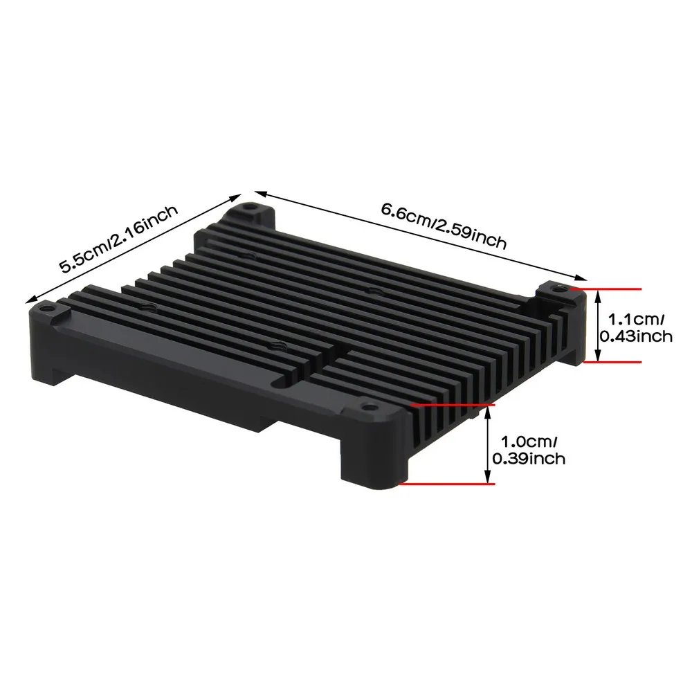 Raspberry Pi 4B 11mm Embedded Heatsink/Radiator P165-B for 4 Model B & Expansion Board Support POE | Компьютеры и офис