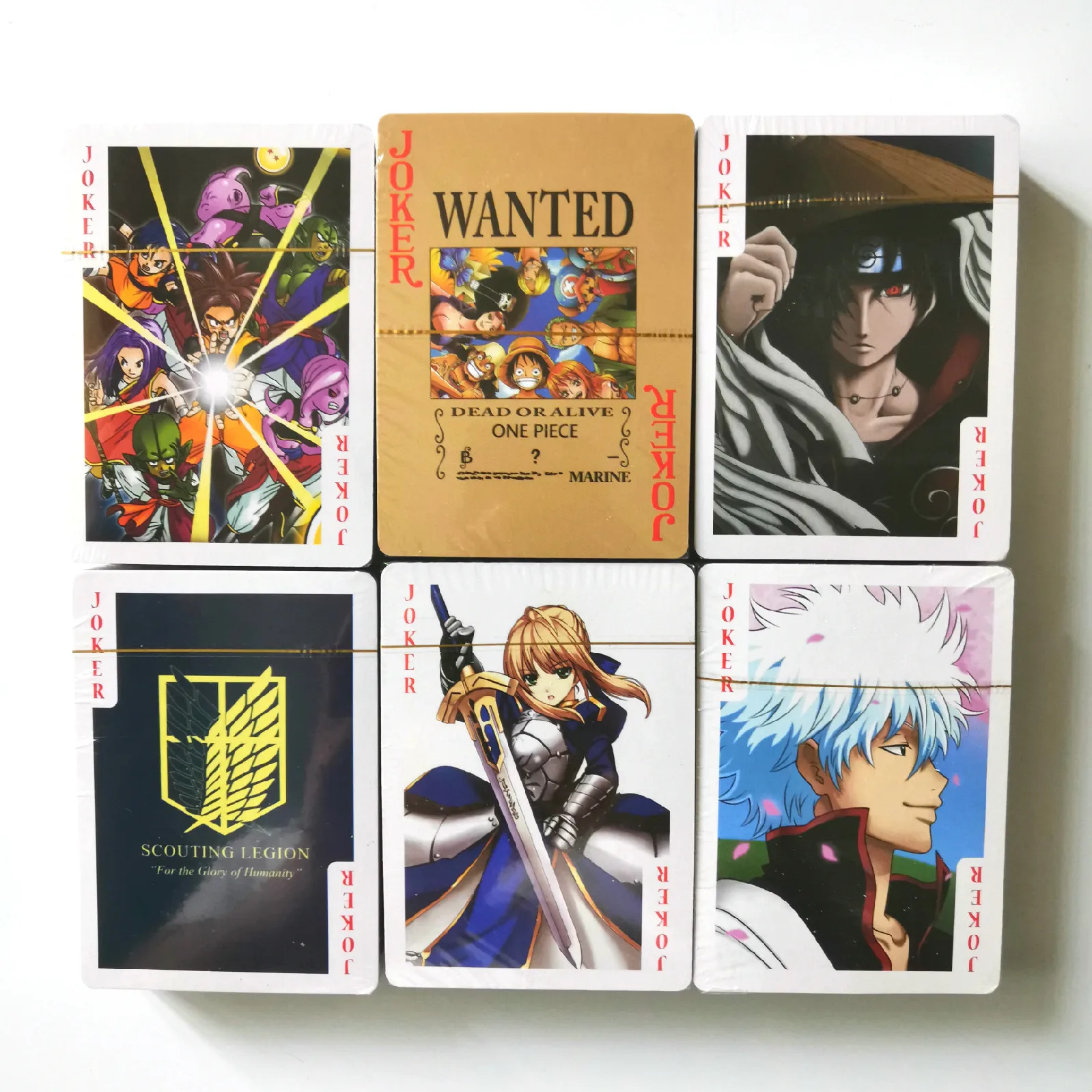 27 стилей ONE PIECE Dragon Ball Z Наруто Аниме покерные игрушки хобби Хобби Коллекционные игрушки игровая коллекция карт