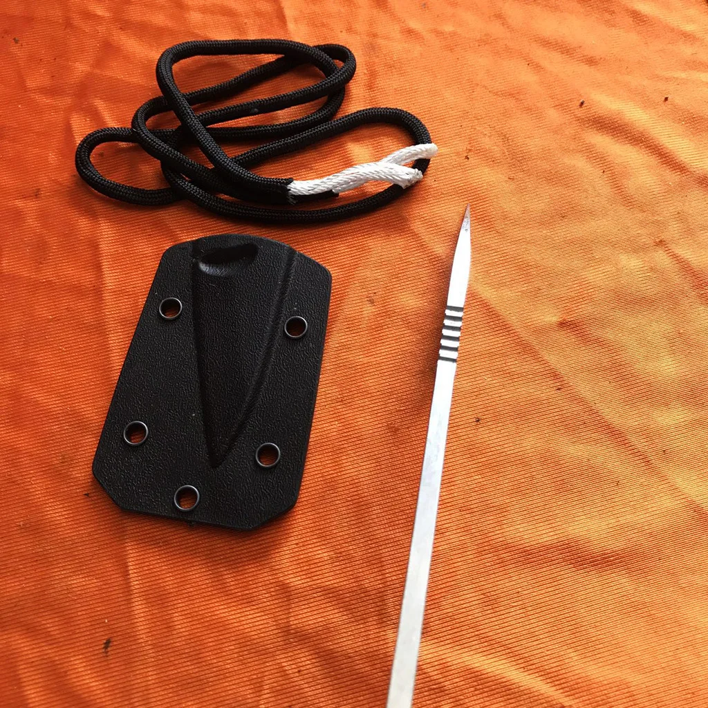 

Outdoor Portable Harpoon Fishing Gear Equipment Gift Multi-function Killing Fish Scales Tool 1.5M Umbrella Rope EDC tool