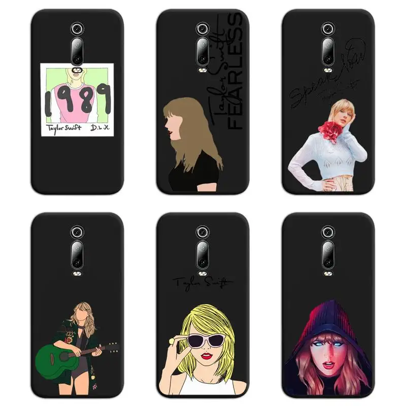 

Evermore Singer Phone Case For Redmi 9A 9 8A Note 11 10 9 8 8T Pro Max K20 K30 K40 Pro