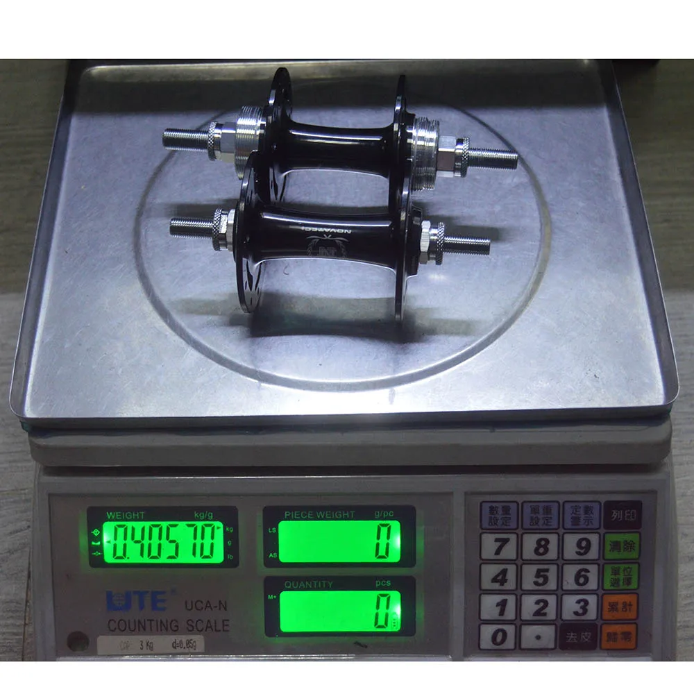 

N0vatec A165SBT/A166SBT Bike Hub Fixed Gear Street Bike/track Bike Hubs 20/24 32/32 Holes Alloy Track Hubs Bearing Steel Hub