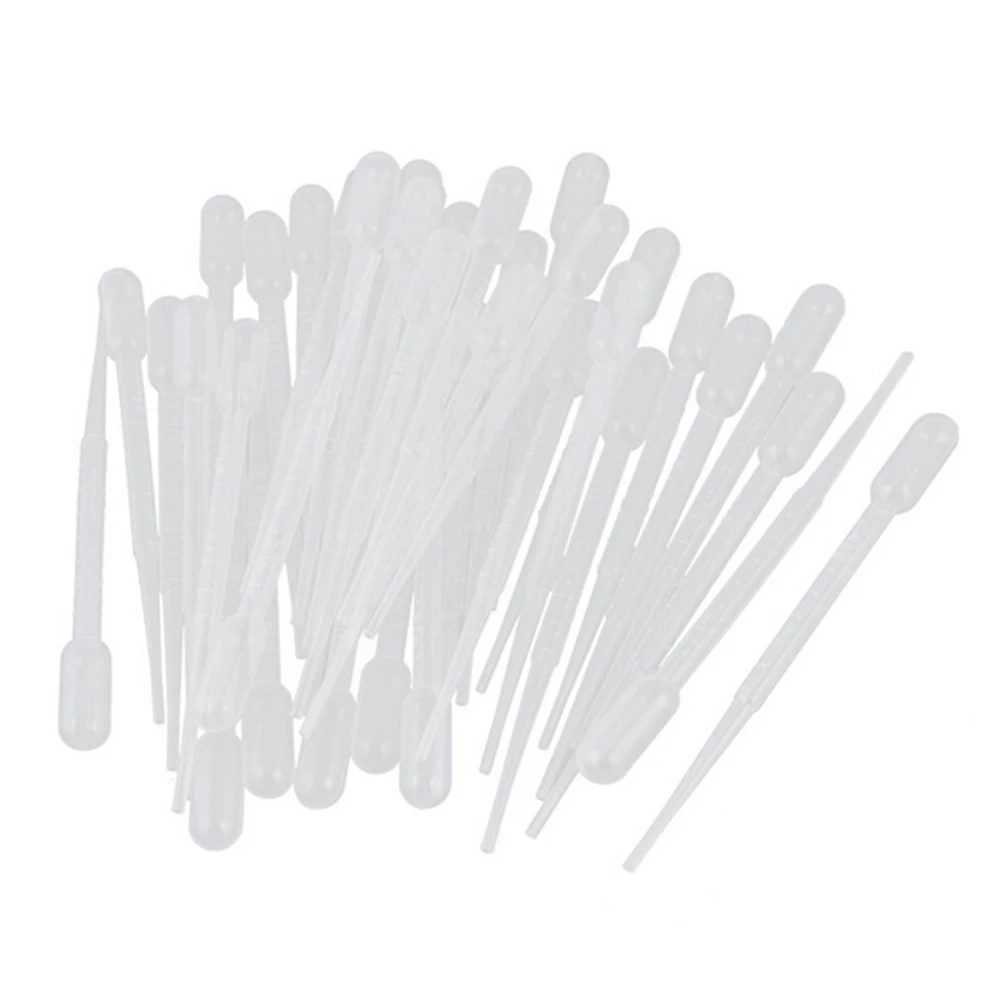 

0.2ML Transparent Pipettes Disposable safe Plastic Eye Dropper Transfer Graduated Pipettes