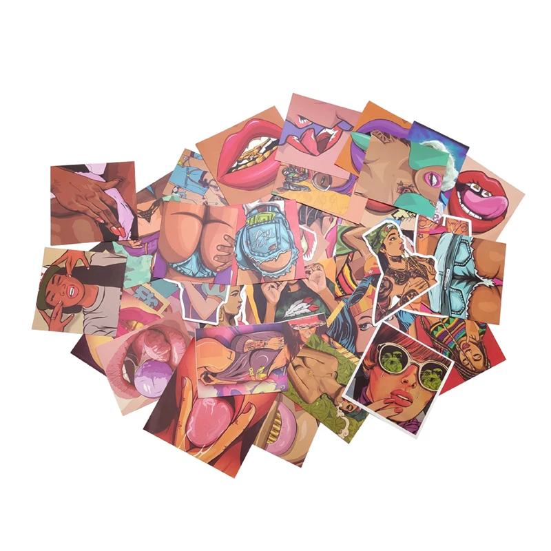 Наклейки с граффити для автомобиля 50 г стайлинга велосипеда мотоцикла телефона