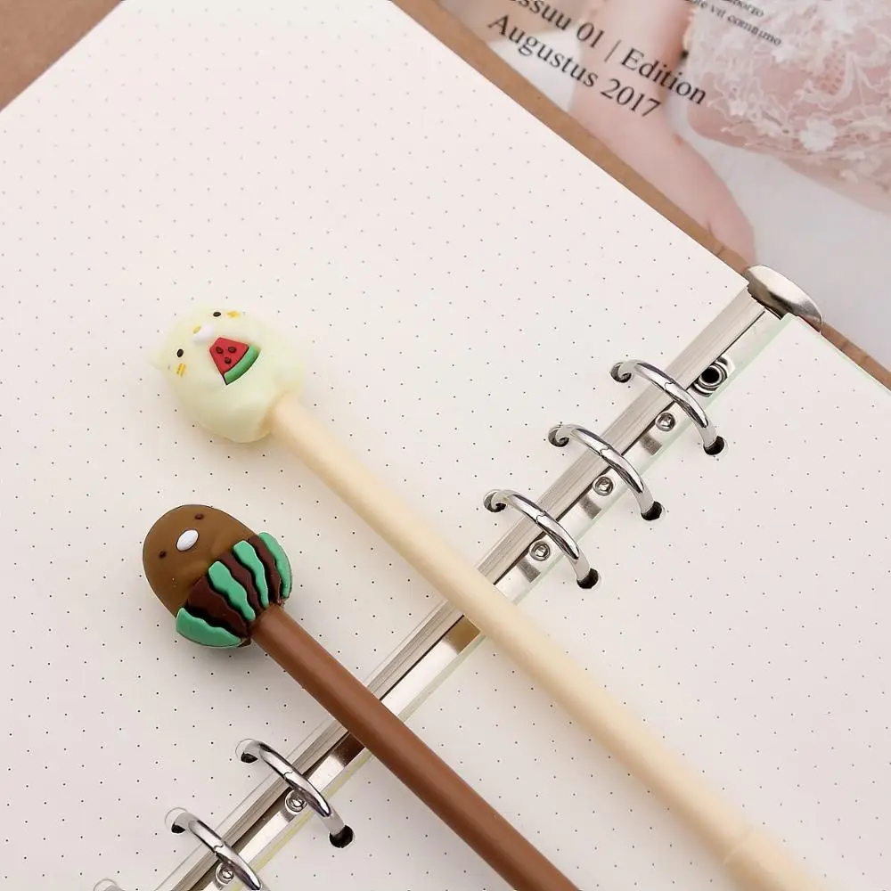 Мультяшная угловая биологическая нейтральная ручка Канцелярия для учеников