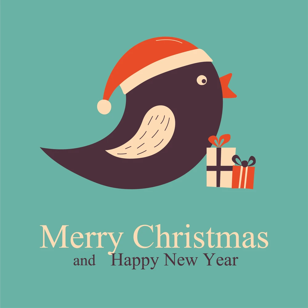 

Christmas Greeting With Bird Metal Craft Dies Cutting For Diy Scrapbooking Paper Stencils New Embossing Dies 2021