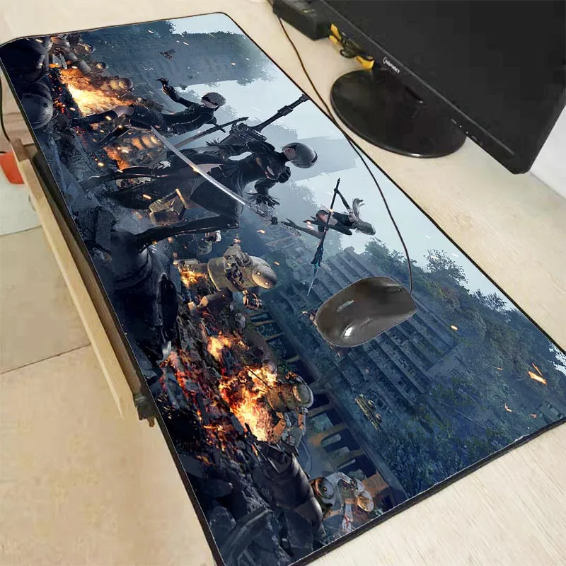 Большой скоростной коврик для мыши Mairuige 90x40 см моющийся игровой большой