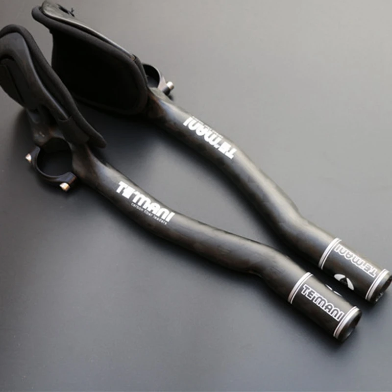 1Pair Carbon Fiber Road Bike Aero Bar Rest Mountain Tt Brace Dead Fly Bicycle Arm 31.8Mm Handlebar Parts | Спорт и развлечения