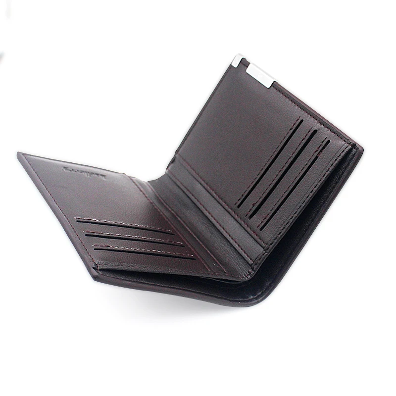 Кожаный кошелек с защитой для мужчин и женщин новый тонкий бумажник двойным