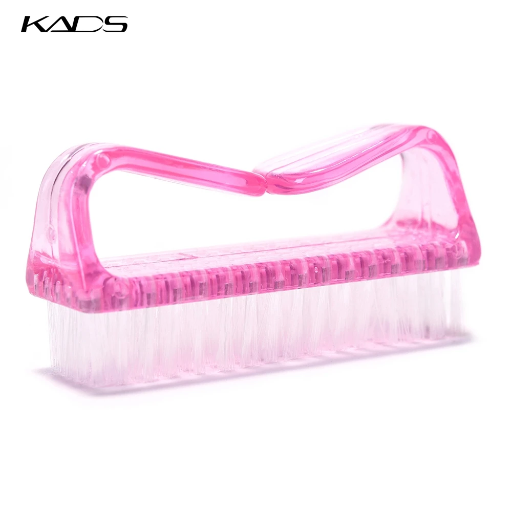 Пластиковая прямоугольная щетка от пыли KADS 2 цвета розовый или синий Маникюрный