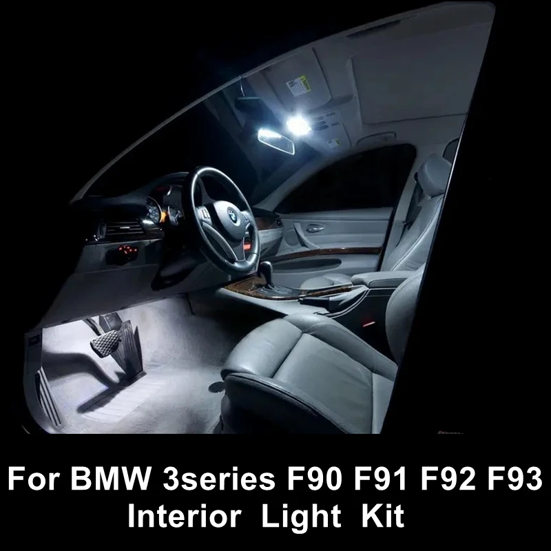 

For BMW 3 Series E90 E91 E92 E93 2004-2013 Vehicle LED Interior Map Dome Indoor Light Kit Car Canbus LED Interior Light Kit