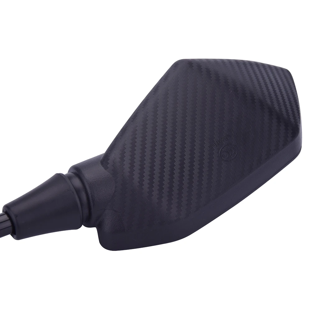 

Motowerks 10mm Motorcycle Rear View Mirror Side Mirror for Scooter Rearview Mirrors Carbon Fiber Motorbike Accessories