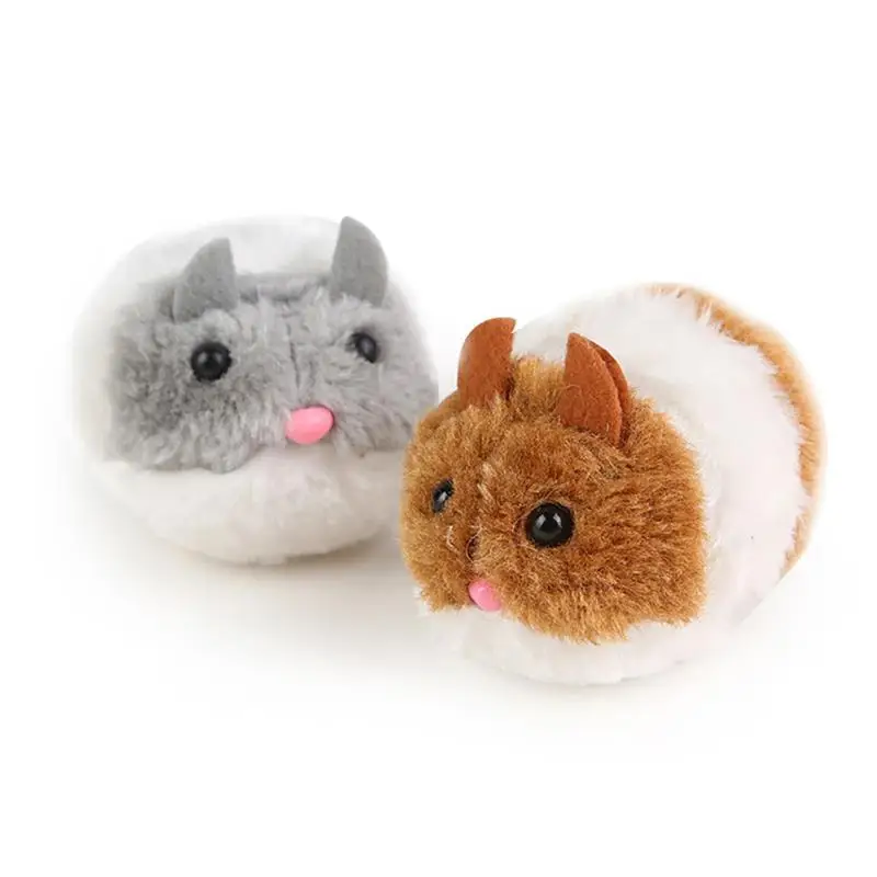 

1pc Creative Cat Toys Bite-Resistant Mice Shape Vibrating Moving Cat Interactive Toy Cat Chew Toys Pet Supplies Cat Favors