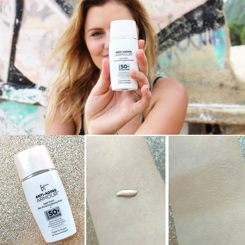 Антивозрастная Броня тонированная Солнцезащитная пленка SPF 50 + Супер умная
