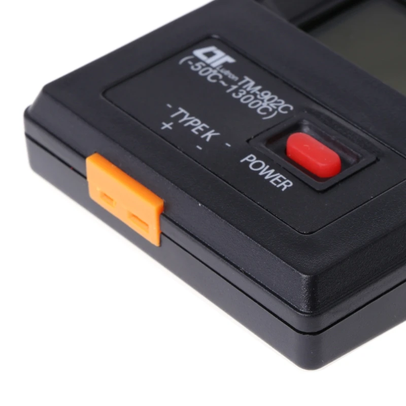 41QF TM-902C K Type Digital LCD Thermometer -50°C to 1300°C with Thermocouple Sensor | Инструменты