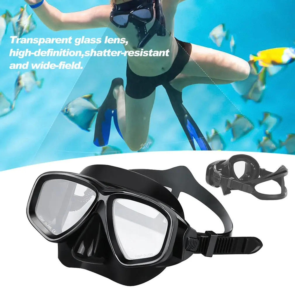 Силиконовый Набор для подводного плавания взрослых маска очки дыхательная