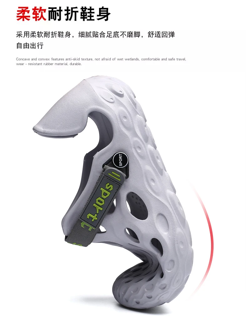 

Men's Sandals Outdoor Water Shoes Soft Non-slip Men Beach Sandals Bohemia Lightweight Footwear Unisex Sandals Sneakers Summer