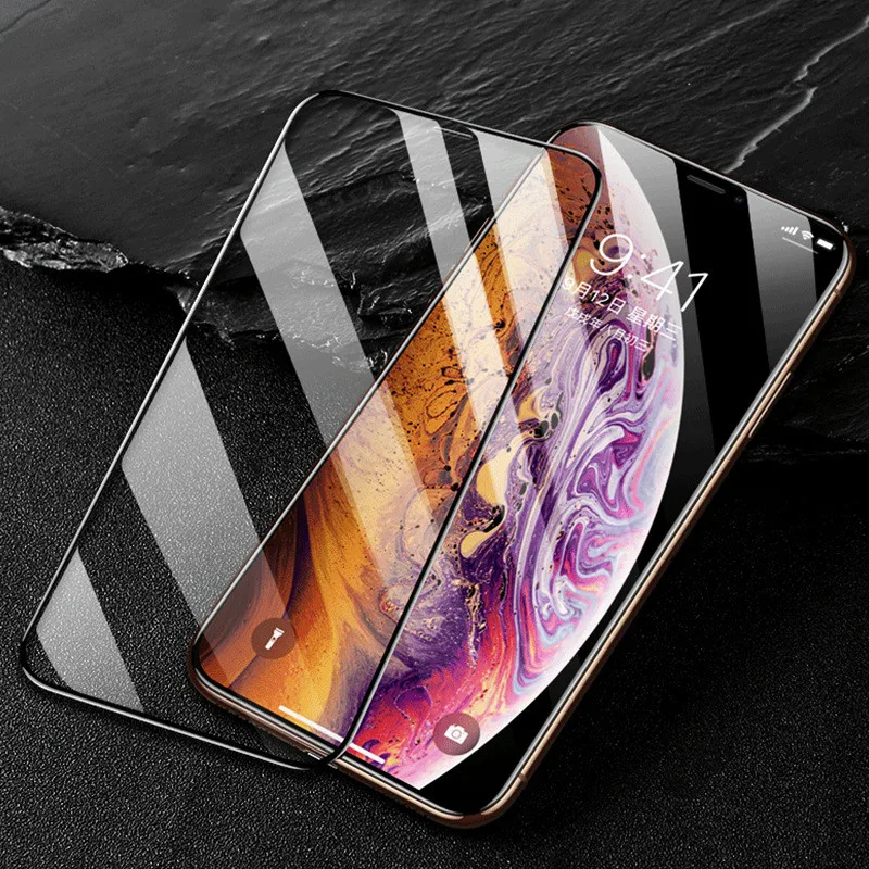 Tempered Glass For Xiaomi Poco M3 X3 9D Full Cover Screen Protector for Mi 9 Pro 8 A3 10 Lite NFC 9T SE F2 | Мобильные телефоны и