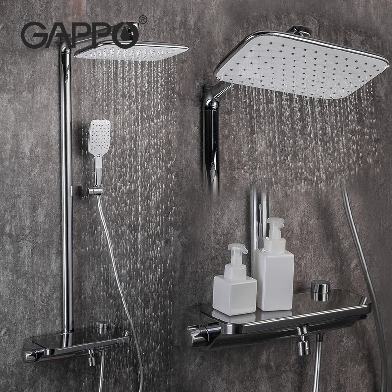 Shower head Gappo with a large shelf | Faucets