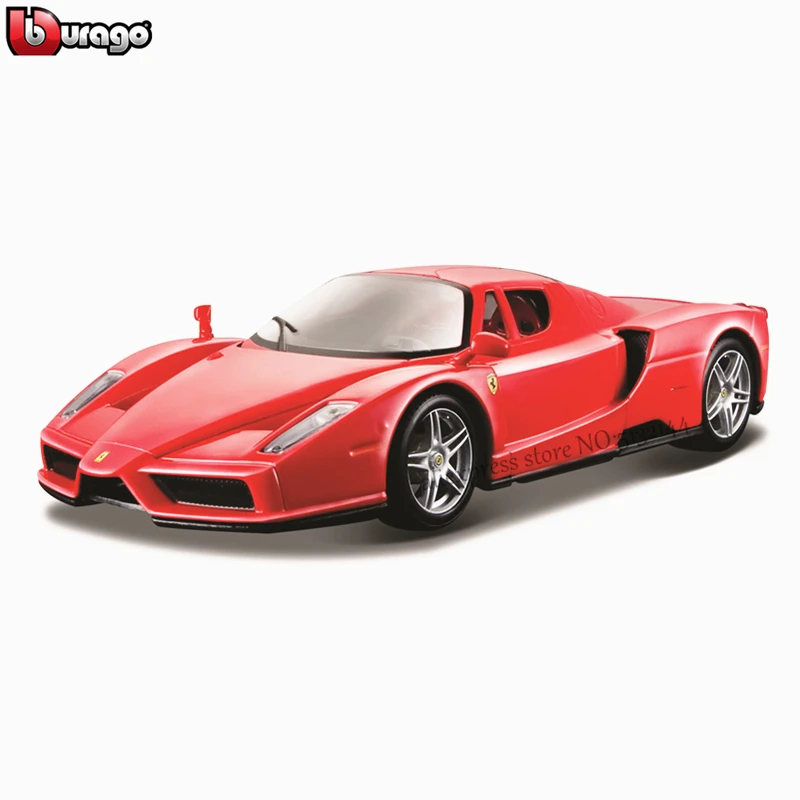 Bburago 1:24 Ferrari Enzo collection manufacturer authorized simulation alloy car model crafts decoration collection toy tools