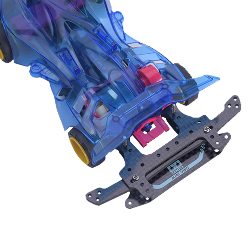 

New Custom CNC Cutting Tamiya Mini 4WD Parts VZ Chassis 95133 Carbon Fiber Wide Brake For Front Plate