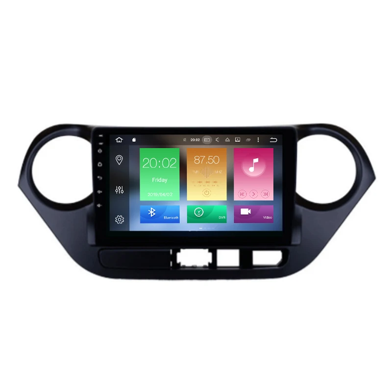 Android 9.0 IPS for hyundai auto DVD broadcast player i10 GT 2012-2016 car GPS navigation stereo multimedia audio and video | Автомобили и