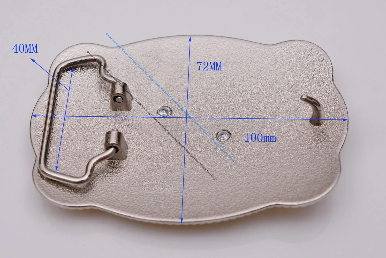 Мужской ремень с пряжкой из блестящей кожи длина 40 мм 100*72 | Украшения и аксессуары