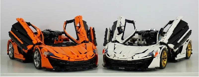 Технология строительный блок moc20674 McLaren P1 сборка с дистанционным управлением