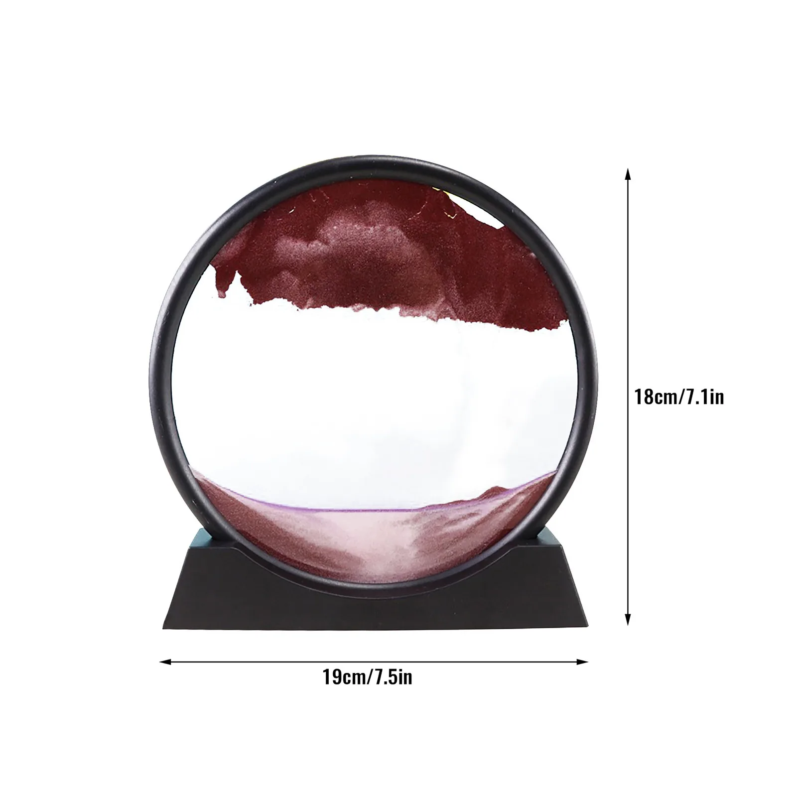 Украшения для домашнего декора цветные песочные часы 3d натуральный ландшафт