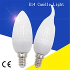 1 шт.лот E14 Светодиодная лампа-свеча 220-240 В 5 Вт 7 Вт 10 Вт Светодиодная лампа-Люстра Светодиодная лампа теплый белыйхолодный белый Светодиодный прожектор для украшения дома