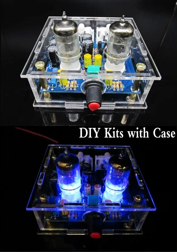 Трубчатые усилители 6J1 аудиоплата предварительный усилитель аудиомикшер