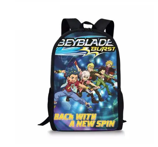 Школьная сумка с принтом Beyblade Burst для девочек и мальчиков подростков 3 шт./компл.
