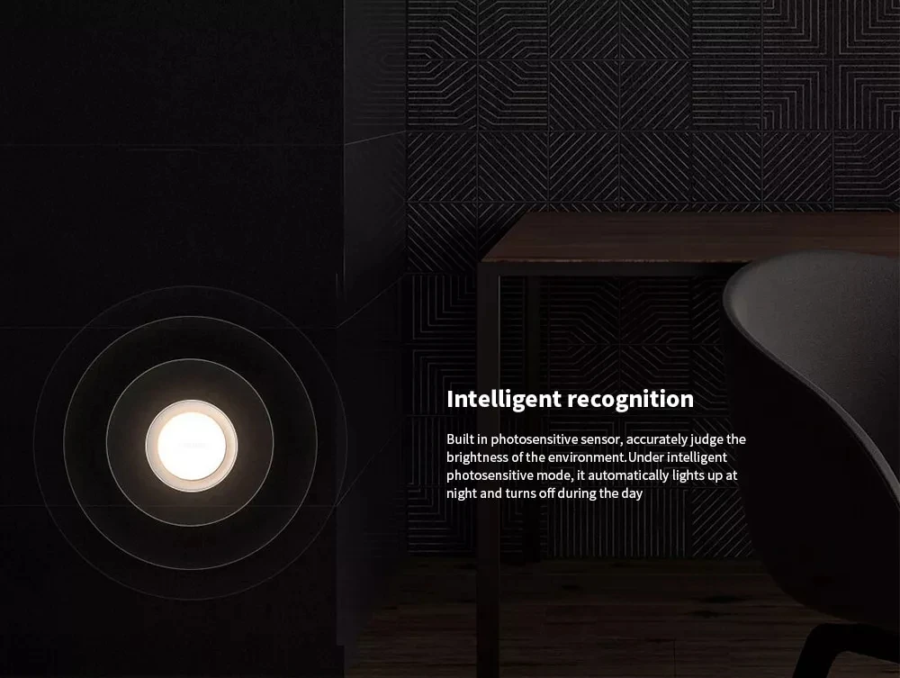 Mi jia Yeelight светодиодный ночной индукционный светильник с управлением светом светодиодный датчик света для спальни коридора Xiao mi инфракрасная Ночная лампа