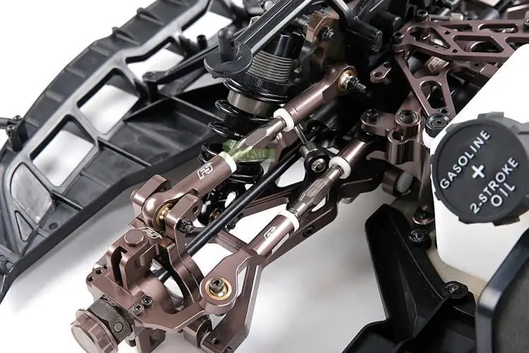 Сплав CNC верхняя подвеска тяга тяги Набор (передние и задние общие цели) подходит