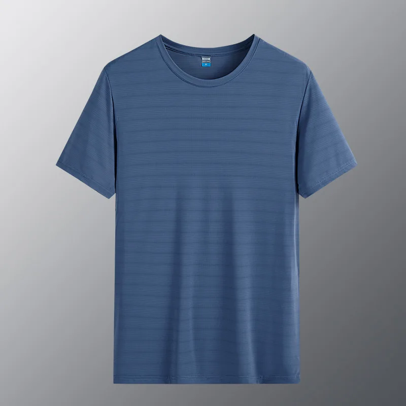 

2021 summer men's short-sleeved t-shirt middle-aged and elderly sports fashion casual t-shirt ZL1