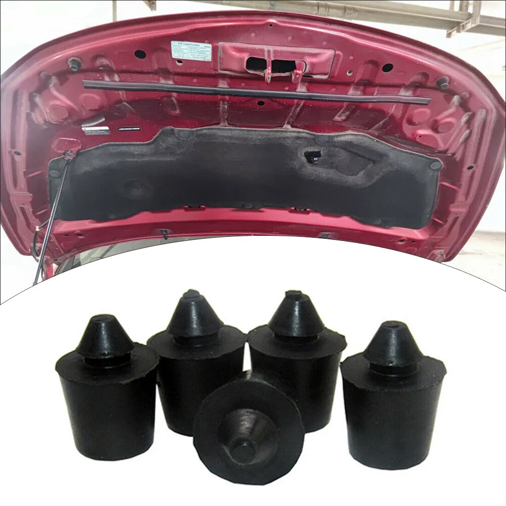 5pcs Automobile Bumper Hood Pad Protective Rubber Buffer For Nissan Accessories Care | Автомобили и мотоциклы