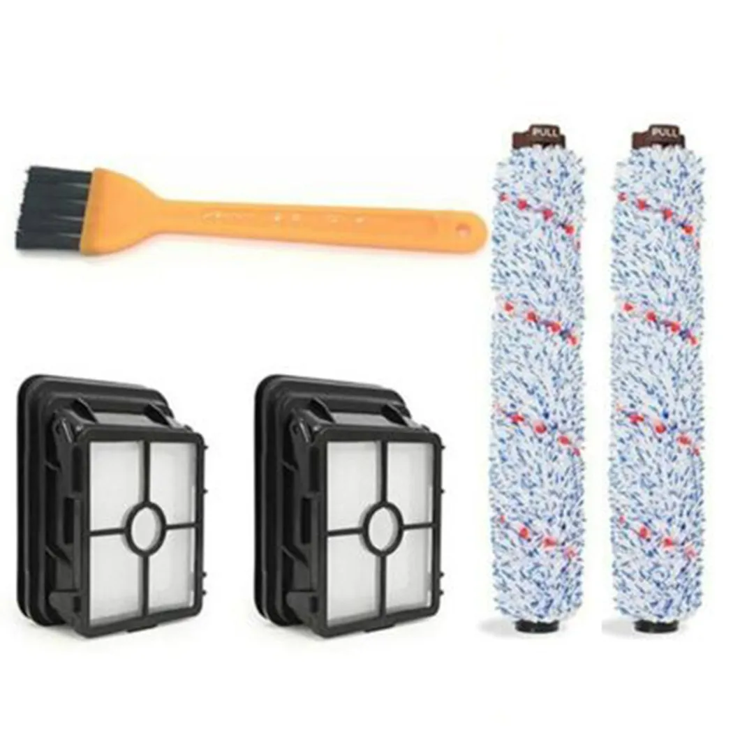 

For Bissell Crosswave 1713Z. Surface 1868 Brush Roll &1866 Vacuum Filter Set CrossWave Pet Pro Plus Multi-Surface Wet Dry Vac 23