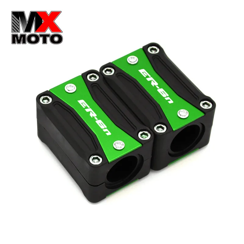 

Подходит для мотоцикла Kawasaki ER6N защита для посадки, установленная на бампере, защитный резиновый блок 2006-2014 2015 2016