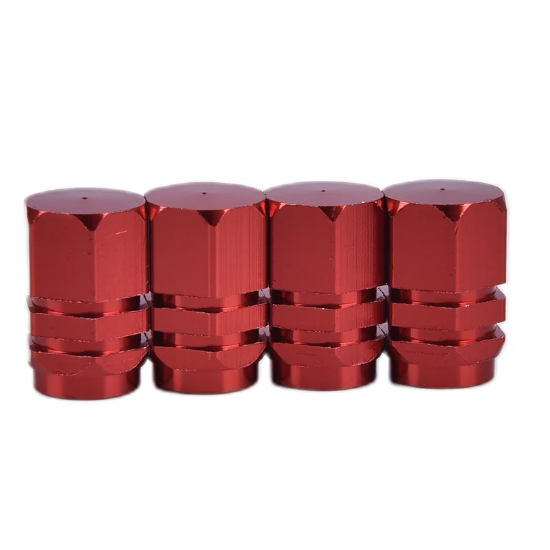 Колпачки на колеса автомобиля алюминиевые шток клапана шины дюйма болта 4 шт. |